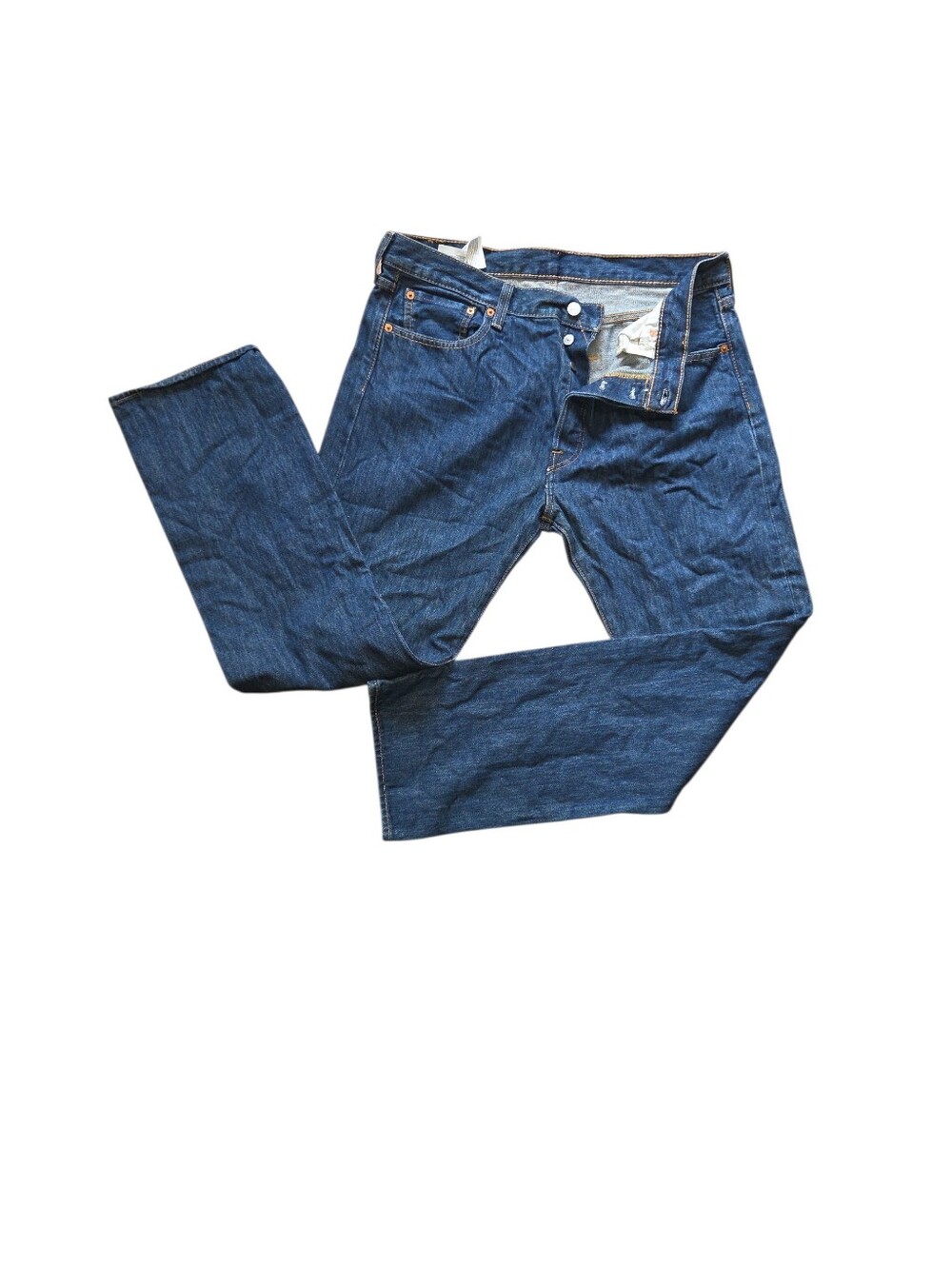 Levi's Straight-Leg Denim Jeans in Indigo Blue